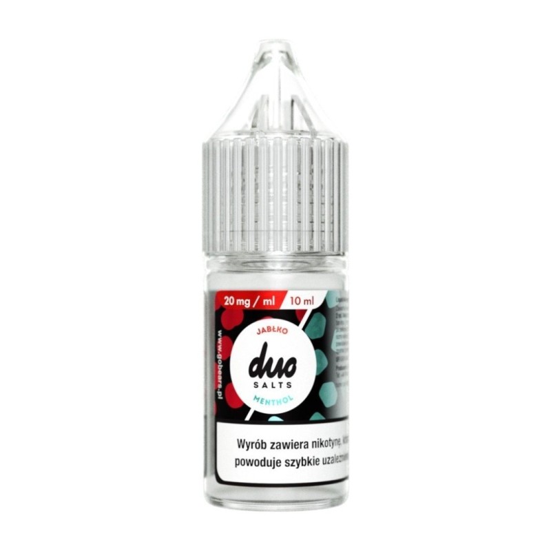 Liquid Duo SALTS 10ml - Jabłko Menthol 20mg | Eliq Vapoteur