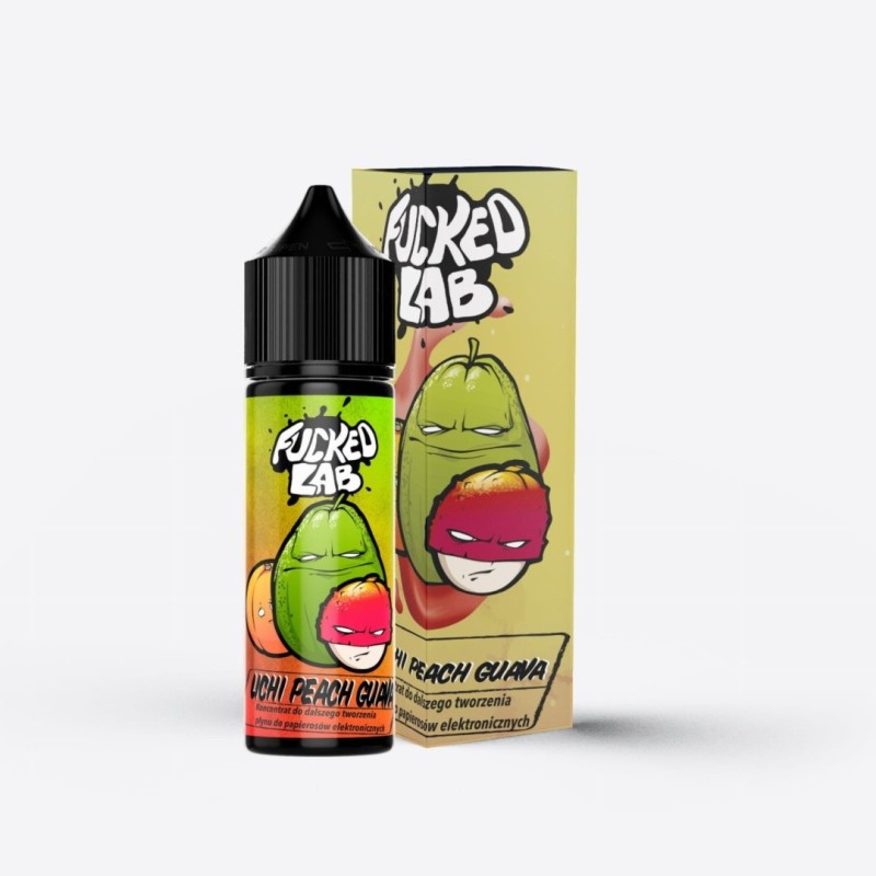 Longfill F*cked Fruits 10/60ml - Lychee Peach Guava (A25) | Eliq Vapoteur