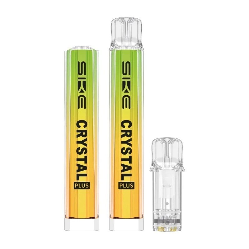 SKE Crystal Plus Kit Aurora Green + Wkład Lemon And Lime (A25) | Eliq Vapoteur