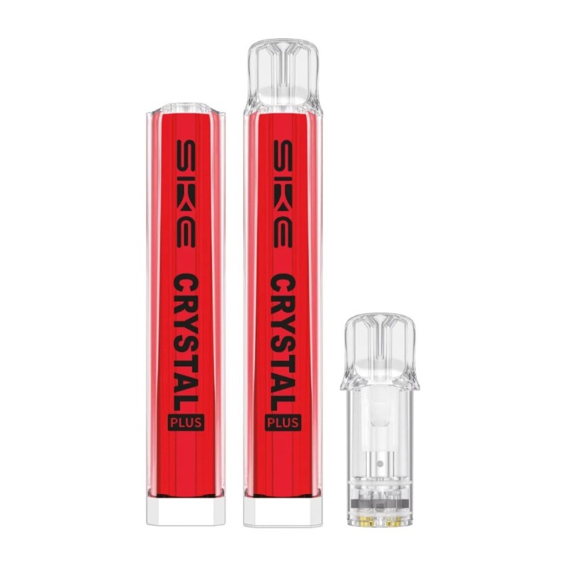 SKE Crystal Plus Kit Red + Cherry Ice (A25) | Eliq Vapoteur