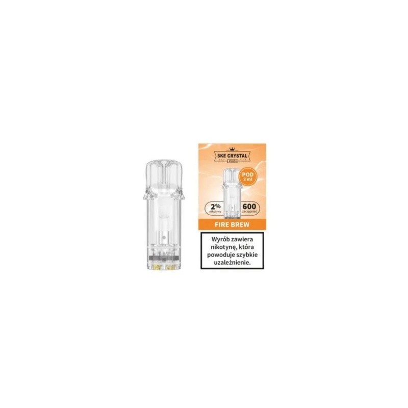Cartouche Crystal Plus Fire Brew 20mg 600+ | EliqVapoteur