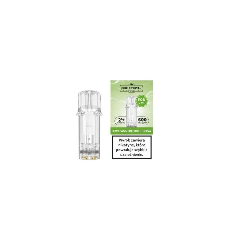 Wkład Crystal Plus Kiwi Passion Fruit Guava 20mg 600+  (A25) | Eliq Vapoteur