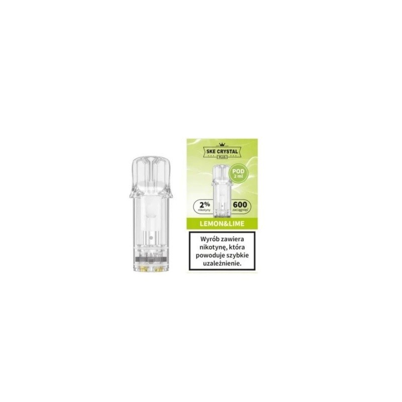 Cartouche Crystal Plus Lemon & Lime 20mg 600+ | EliqVapoteur