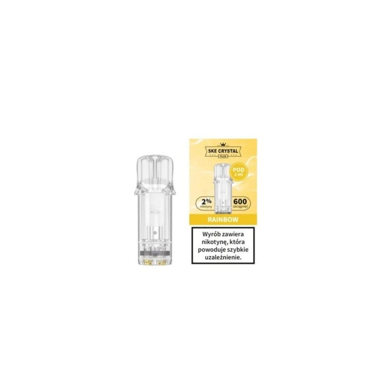 Cartouche Crystal Plus Rainbow 20mg 600+ | EliqVapoteur