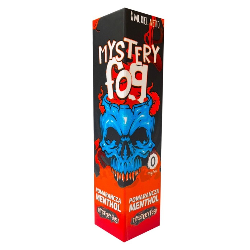 Longfill Mystery Fog 8/60ml - Pomarańcza Menthol | Eliq Vapoteur