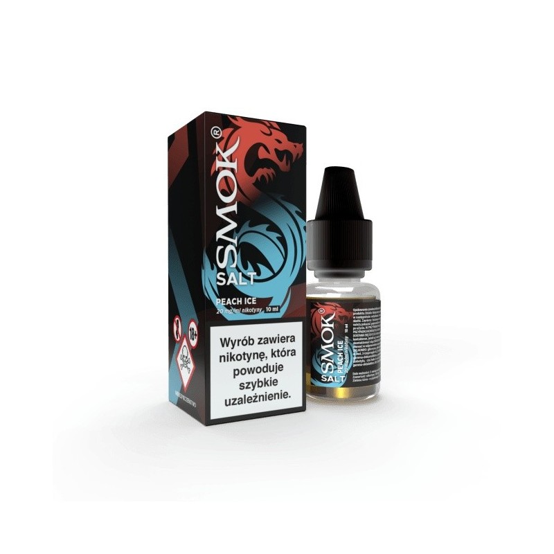 Liquid Smok Salt 10ml - Peach Ice 20mg  (A25) | Eliq Vapoteur