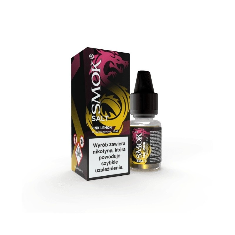 Liquid Smok Salt 10ml - Pink Lemon 20mg  (A25) | Eliq Vapoteur