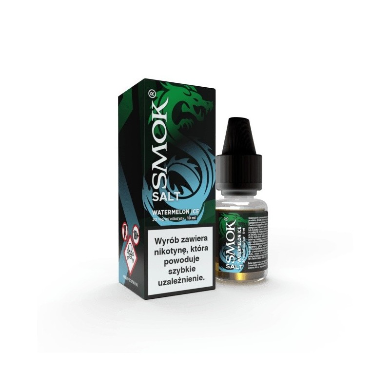 Liquid Smok Salt 10ml - Pastèque Glacée 20mg (A25) | Eliq Vapoteur