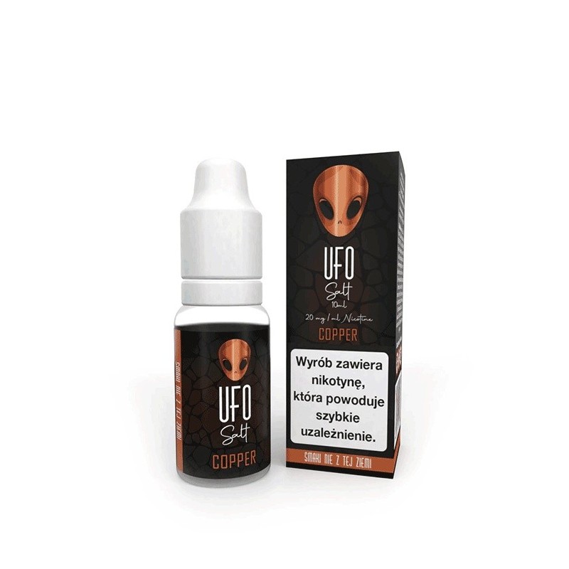 Liquid Salt UFO 10ml - Copper 20mg | Eliq Vapoteur