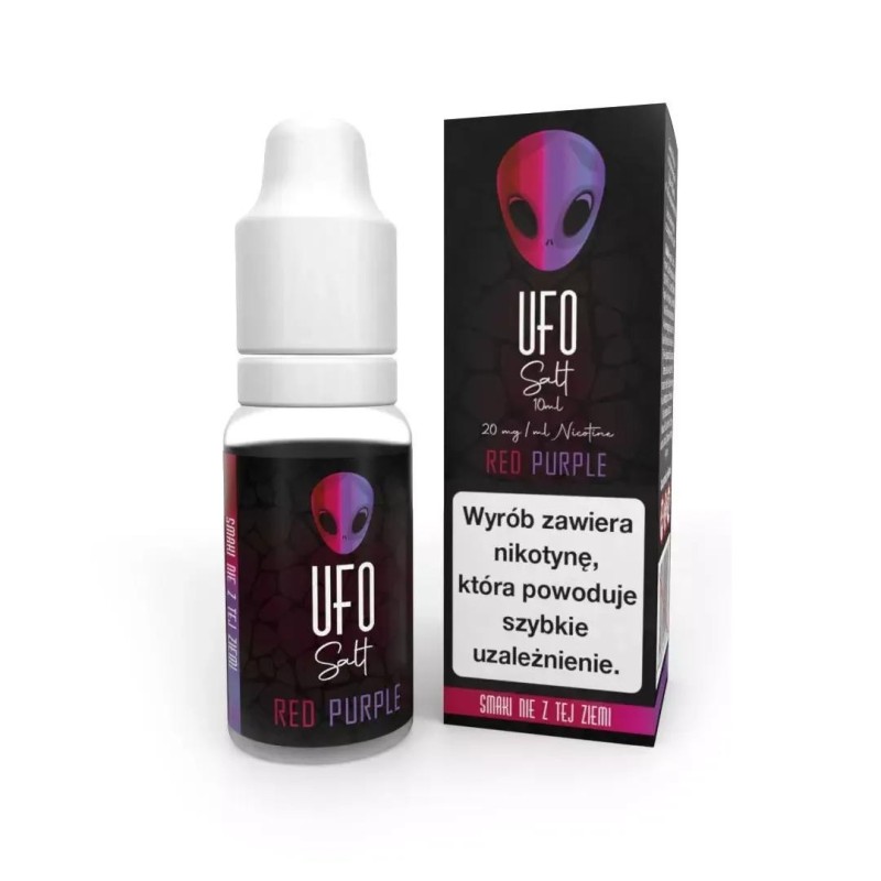 Liquid Salt UFO 10ml - Red Purple 20mg | Eliq Vapoteur