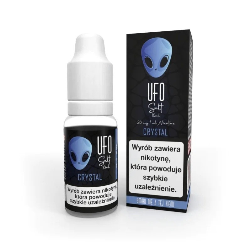 Liquid Salt UFO 10ml - Crystal 20mg | Eliq Vapoteur
