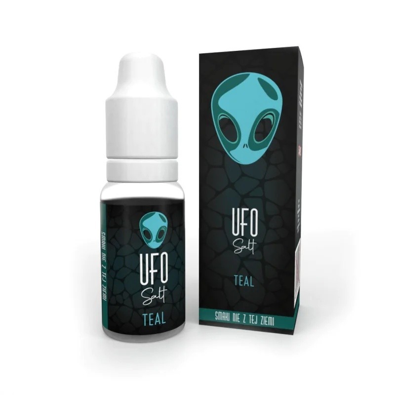 Liquid Salt UFO 10ml - Teal 20mg | Eliq Vapoteur