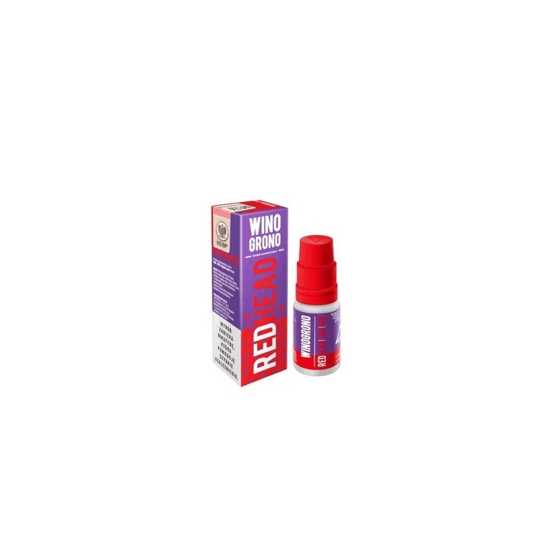 Liquid Redhead - Winogrono 12mg 10ml (A25) | Eliq Vapoteur