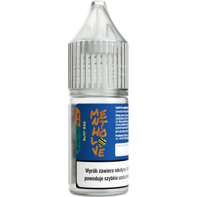 Liquid Mentholove Nicotine - Busy Bee 18mg | EliqVapoteur
