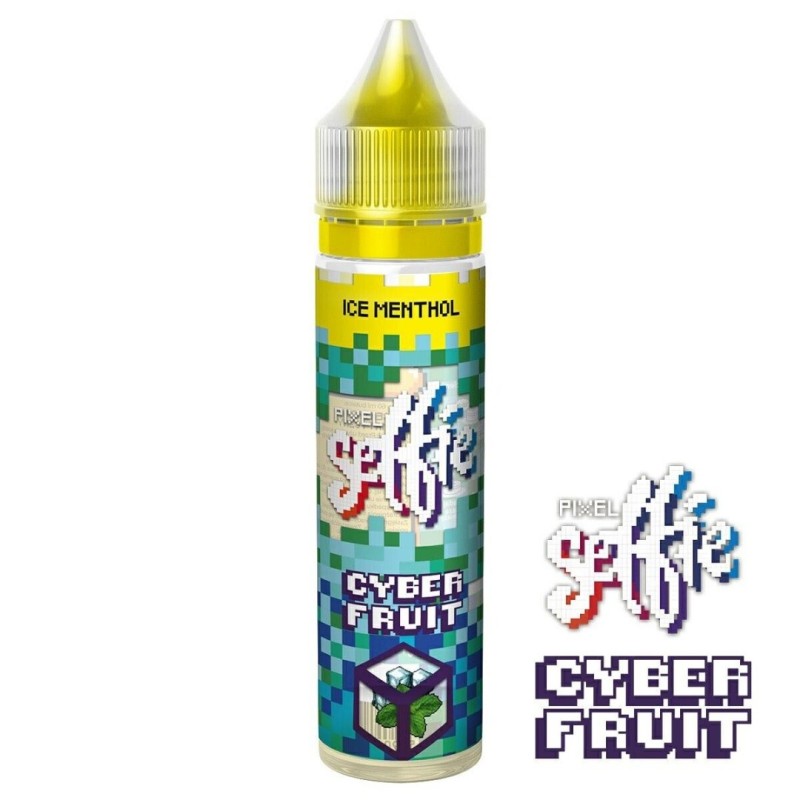 Longfill Selfie Pixel Cyber Fruit - Ice Menthol 5/60ml | Eliq Vapoteur