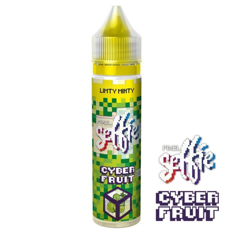 Longfill Selfie Pixel Cyber Fruit - Limty Minty 5/60ml | Eliq Vapoteur