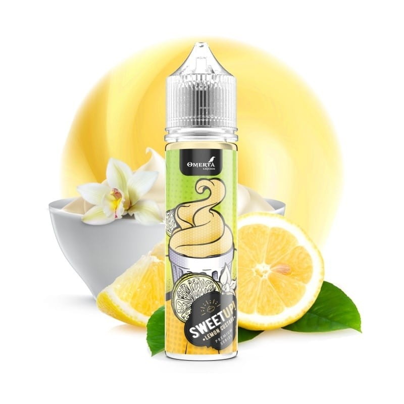 Longfill Omerta -  Sweetup Lemon Custard 20/60ml | Eliq Vapoteur
