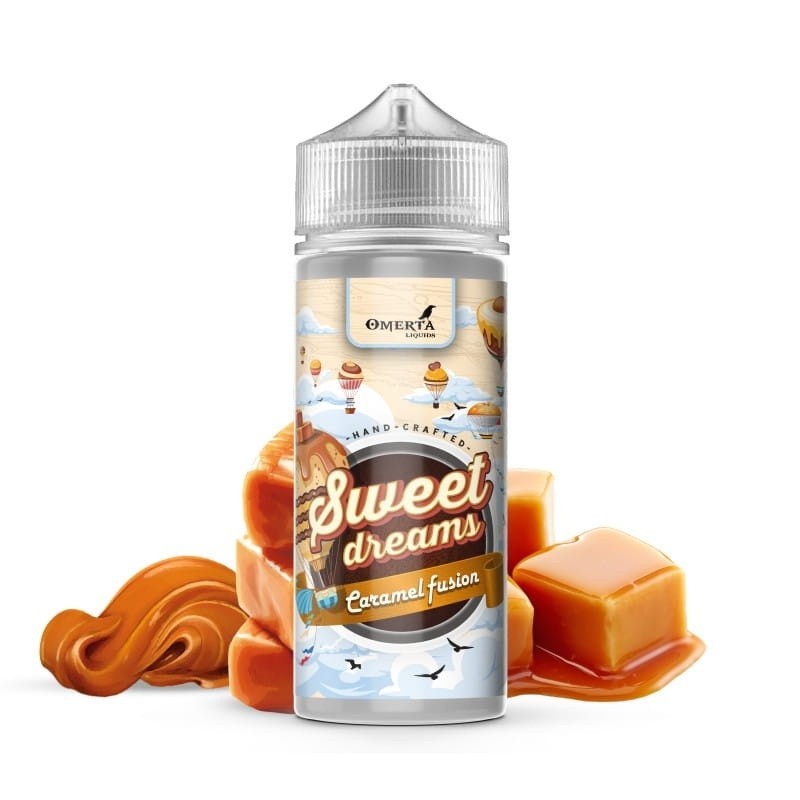 Longfill Omerta - Sweet Dream Caramel Fusion 30/120ml | EliqVapoteur
