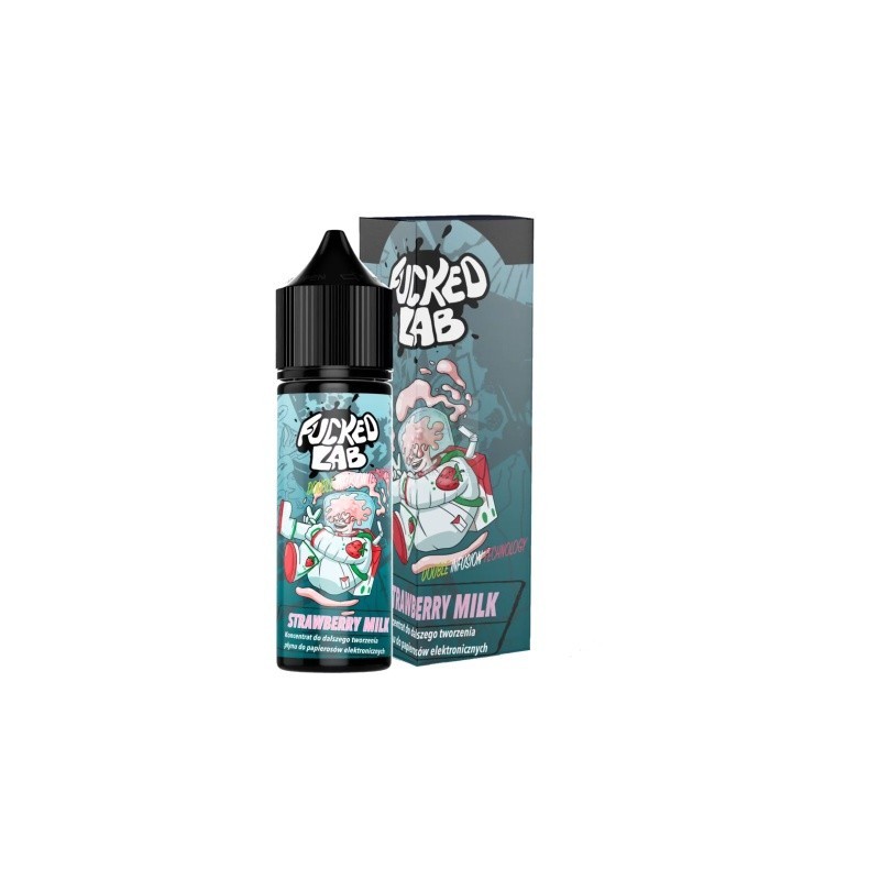 Longfill F*cked Fruits 10/60ml - Strawberry Milk (A25) | Eliq Vapoteur