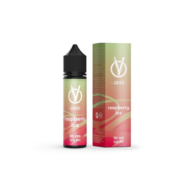 Longfill VBar VJuice 10/60ml - Raspberry Ice (A25) | Eliq Vapoteur