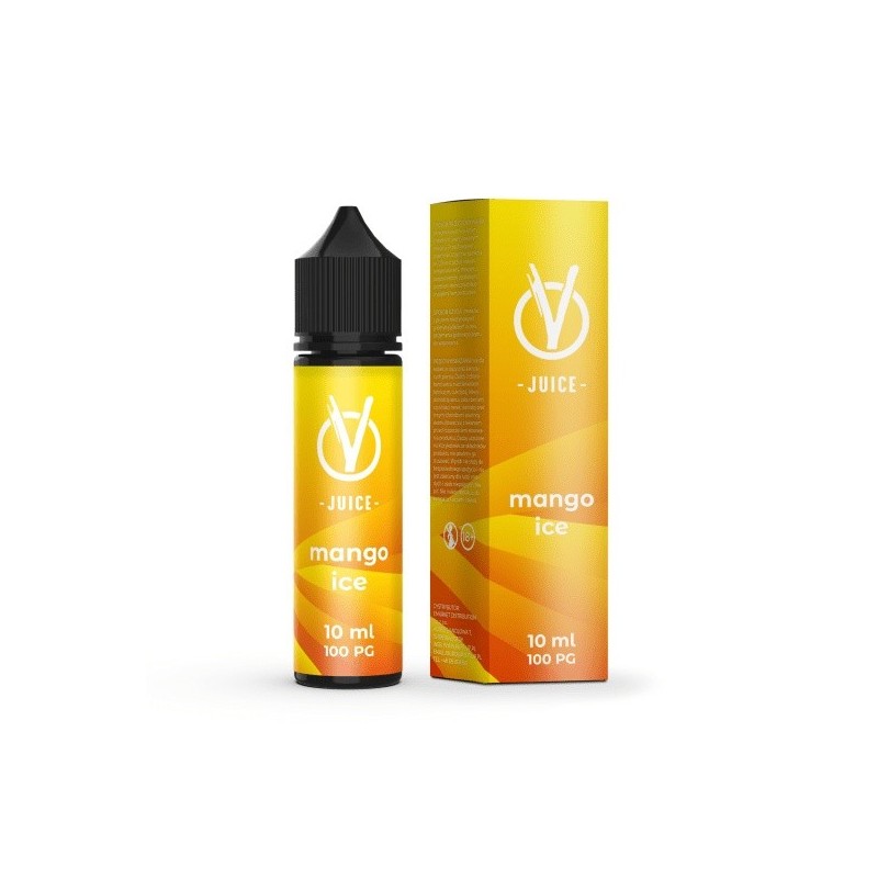 Longfill VBar VJuice 10/60ml - Mango Ice (A25) | Eliq Vapoteur