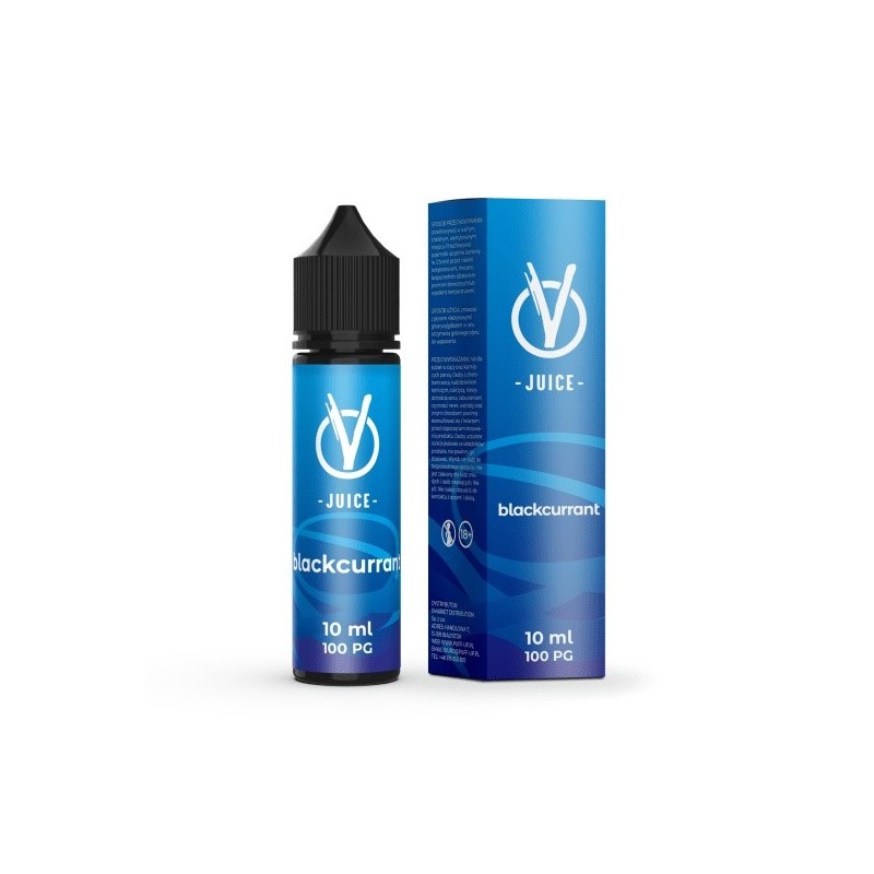 Longfill VBar VJuice 10/60ml - Blackcurrant (A25) | Eliq Vapoteur