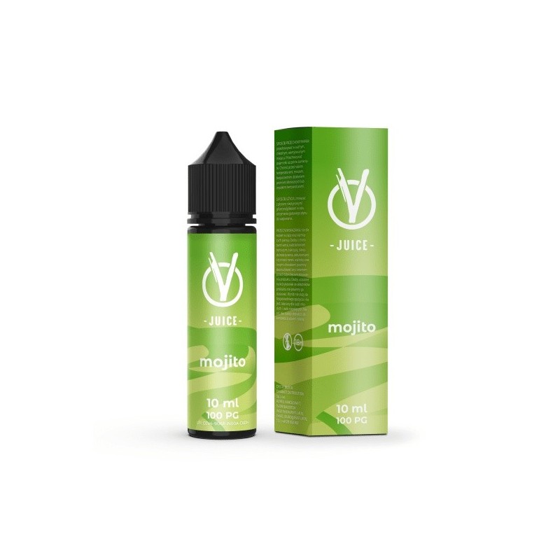 Longfill VBar VJuice 10/60ml - Mojito (A25) | Eliq Vapoteur