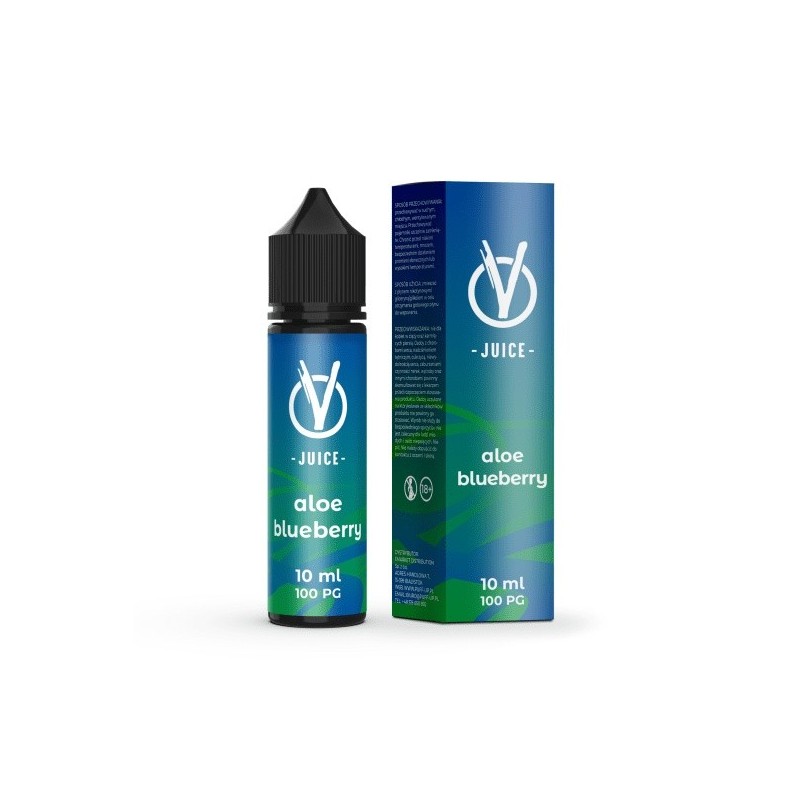 Longfill VBar VJuice 10/60ml - Aloe Blueberry (A25) | Eliq Vapoteur