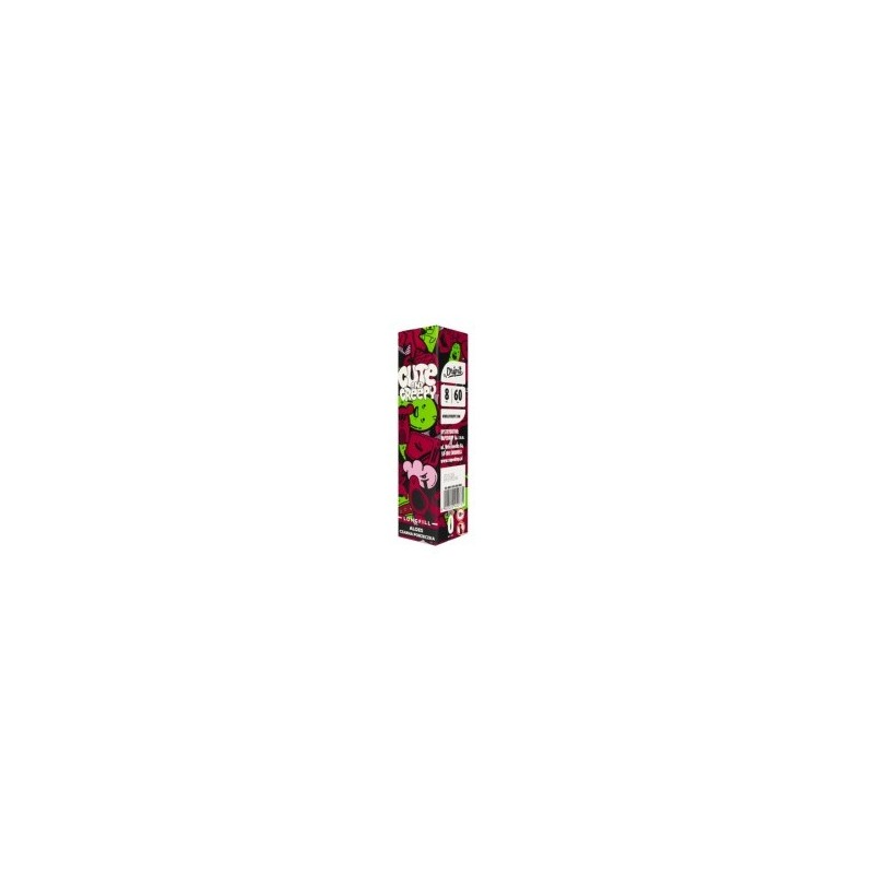 Longfill Cute and Creepy 8/60ml - Blackcurrant Aloe | Eliq Vapoteur