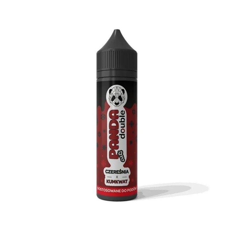 Longfill Panda Double 10/60ml - Zimna Czereśnia Kumkwat | Eliq Vapoteur