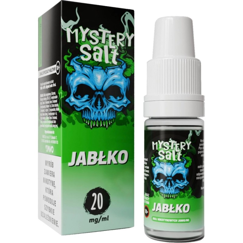 Sel de mystère liquide - 10ml Pomme 20mg | Eliq Vapoteur