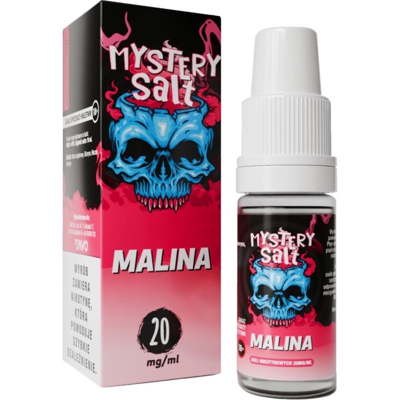 Liquid Mystery Salt - 10ml Framboise 20mg | Eliq Vapoteur