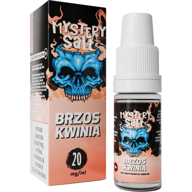 Sel de mystère liquide - 10ml Pêche 20mg | Eliq Vapoteur