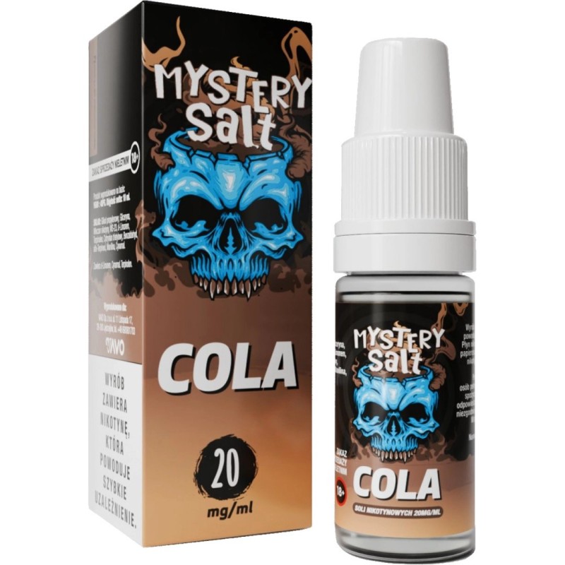 Liquid Mystery Salt - 10ml Cola 20mg | Eliq Vapoteur