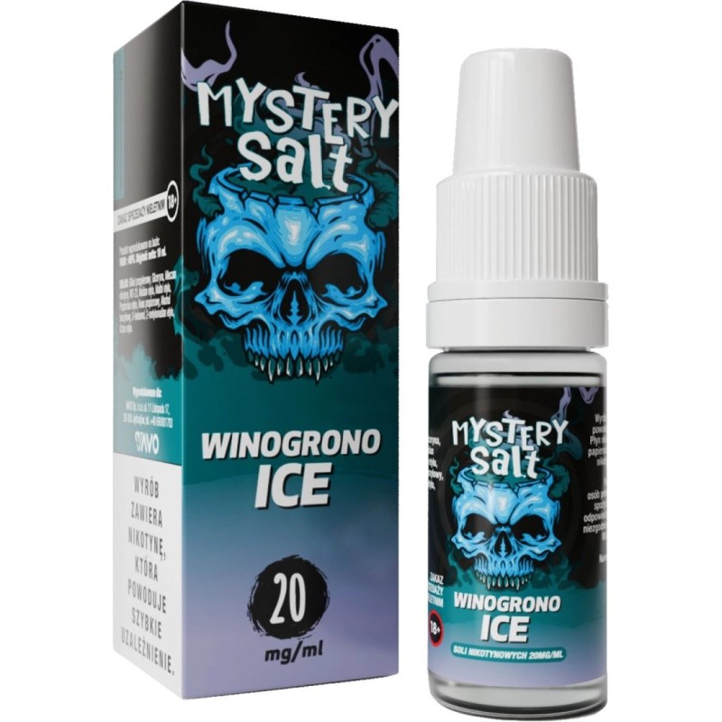 E-liquide Mystery Salt - 10ml Raisin Glacé 20mg | EliqVapoteur