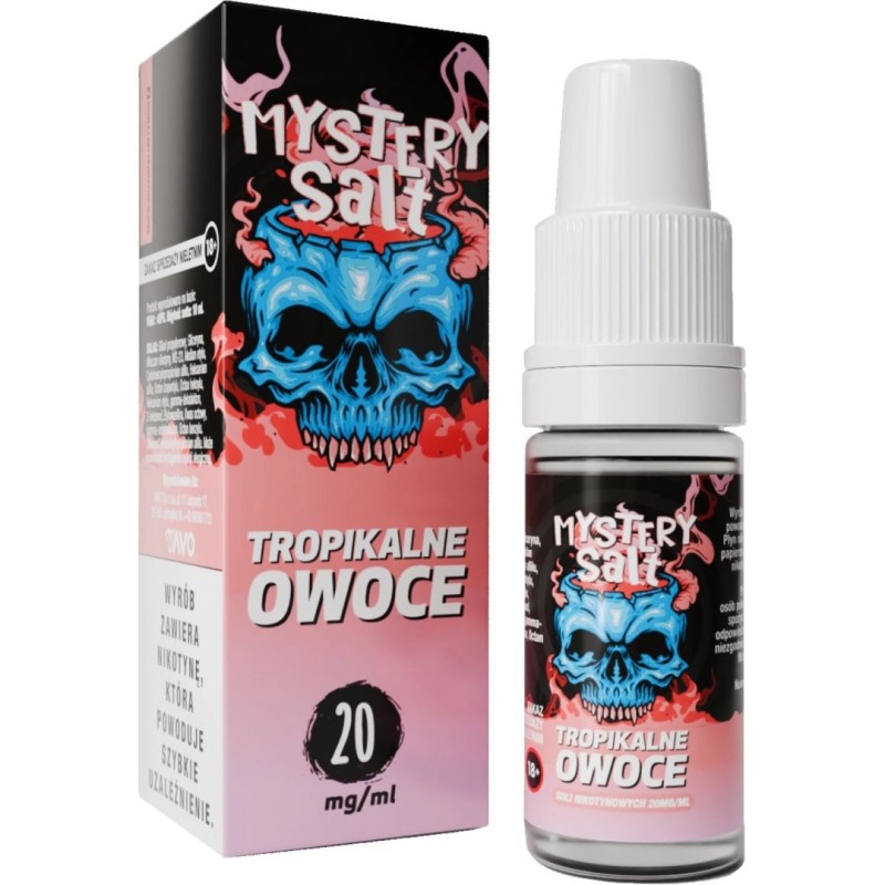 Sel de Mystère Liquide - 10ml Fruits Tropicaux 20mg | Eliq Vapoteur