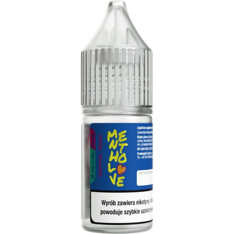 E-liquide Mentholove Nicotine - Tropical Tango 18mg | EliqVapoteur