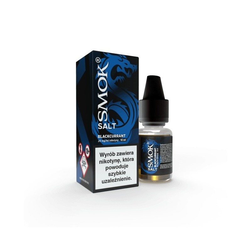 Liquid Smok Salt 10ml - Blackcurrant 20mg  (A25) | Eliq Vapoteur