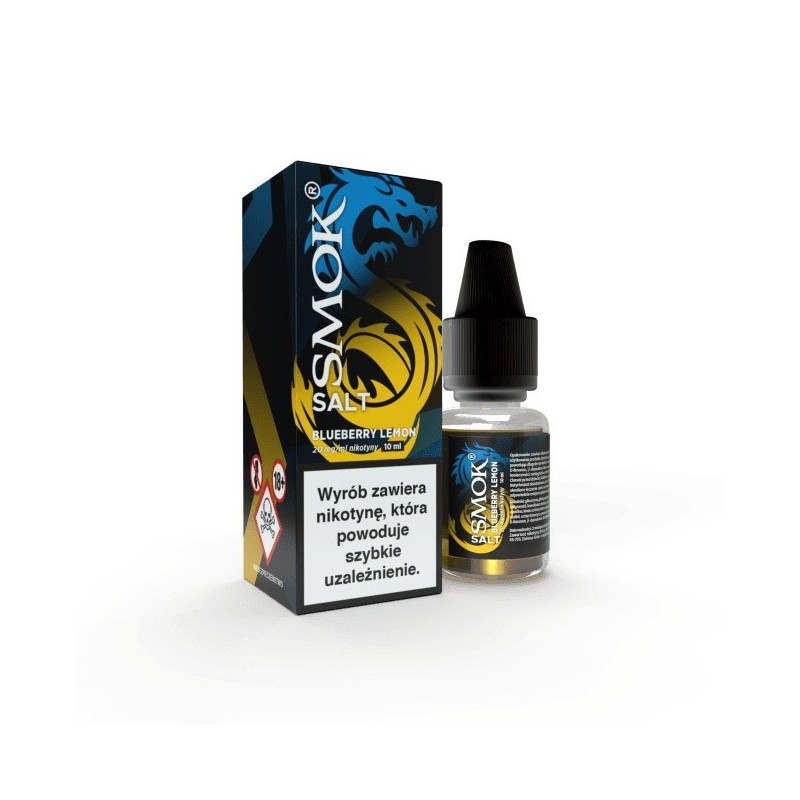 Liquid Smok Salt 10ml - Blueberry Lemon 20mg  (A25) | Eliq Vapoteur