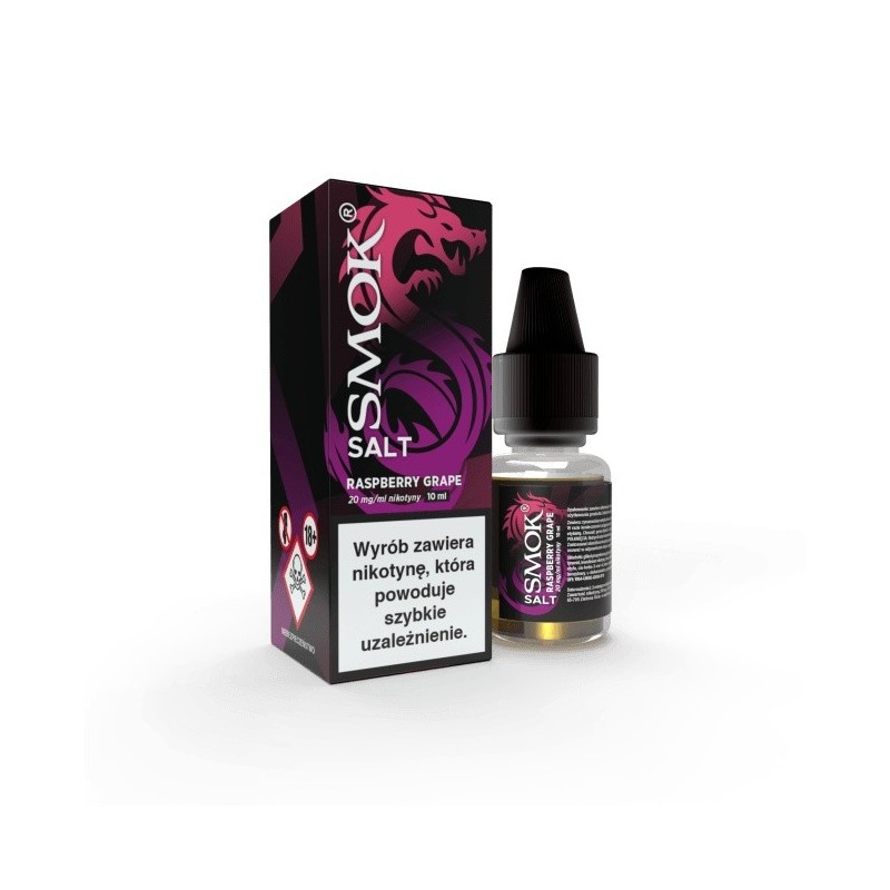 Liquid Smok Salt 10ml - Raspberry Grape 20mg  (A25) | Eliq Vapoteur