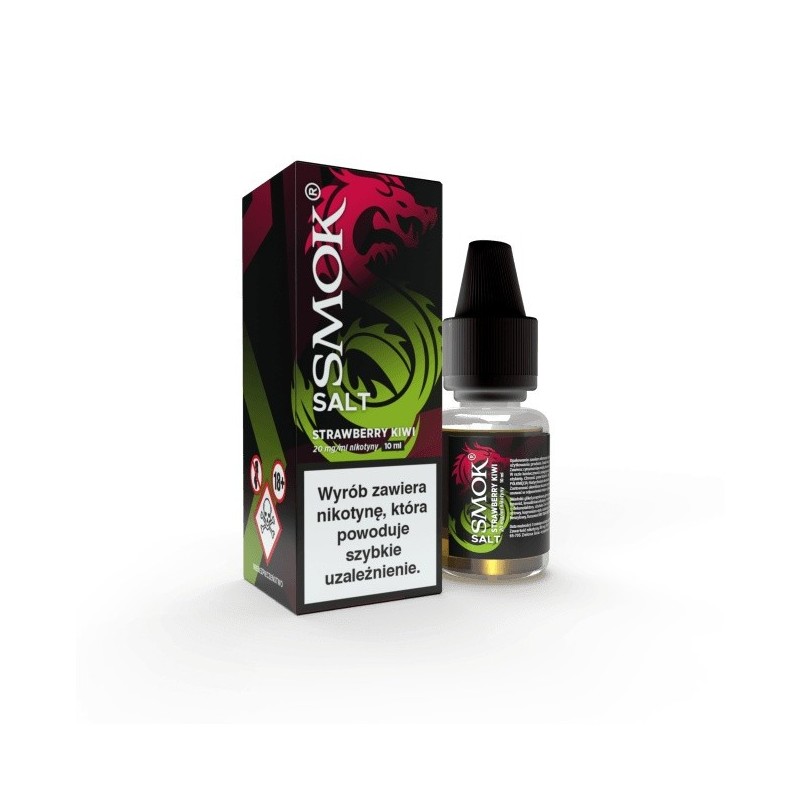 Liquid Smok Salt 10ml - Strawberry Kiwi 20mg  (A25) | Eliq Vapoteur