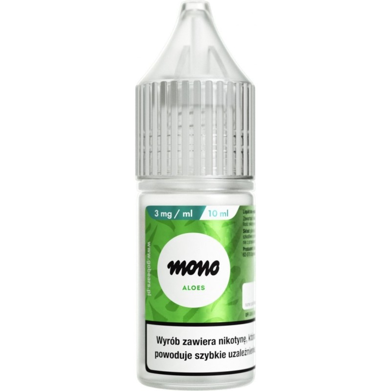 Liquide MONO nicotine - Aloès 3mg | EliqVapoteur