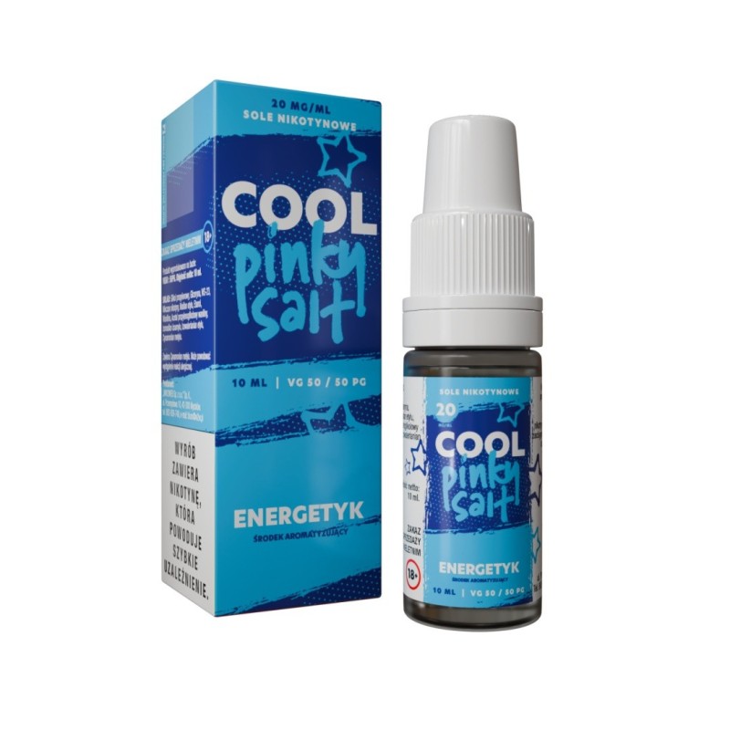 Liquid Cool Pinky Salt 20mg 10ml - Energetyk  (A25) | Eliq Vapoteur