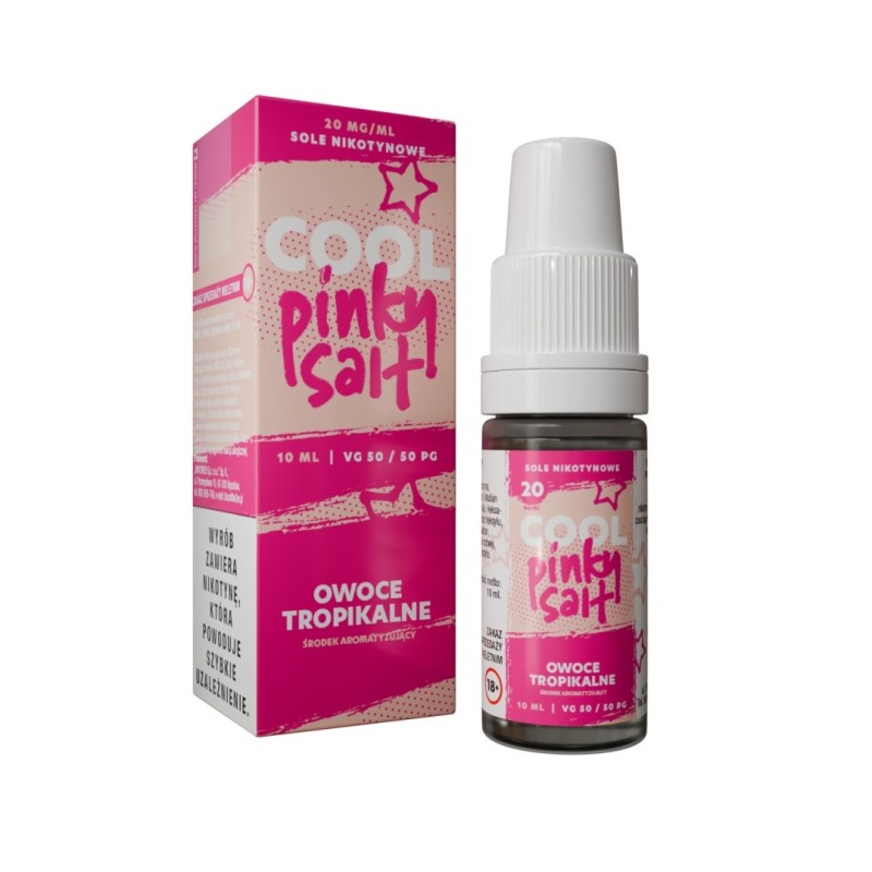 Liquid Cool Pinky Salt 20mg 10ml - Fruits Tropicaux (A25) | Eliq Vapoteur