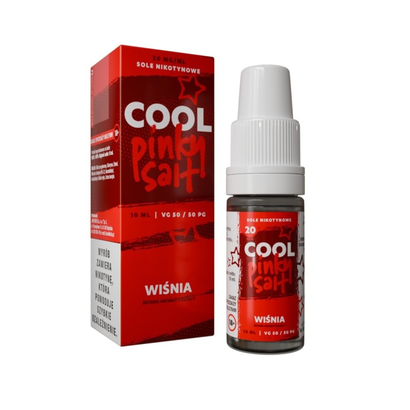 Liquid Cool Pinky Salt 20mg 10ml - Cerise (A25) | Eliq Vapoteur