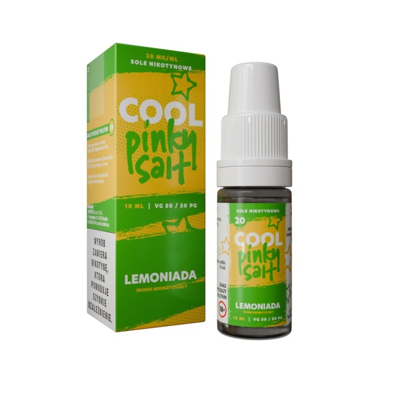 Liquid Cool Pinky Salt 20mg 10ml - Lemoniada  (A25) | Eliq Vapoteur