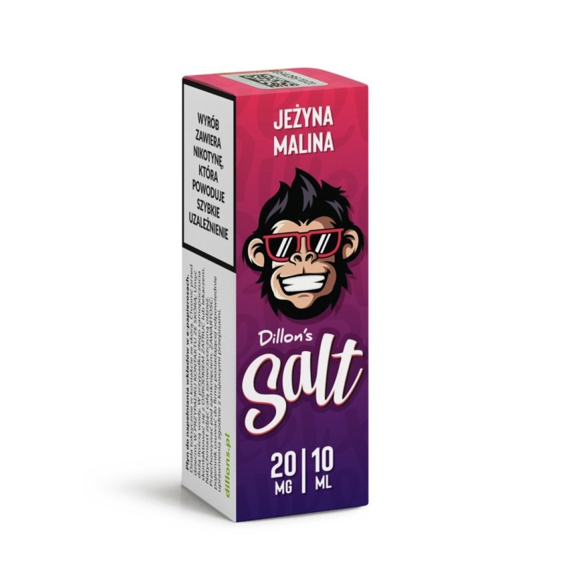 Liquid Dillon's Salt - Jeżyna Malina 20mg 10ml  (A25) | Eliq Vapoteur