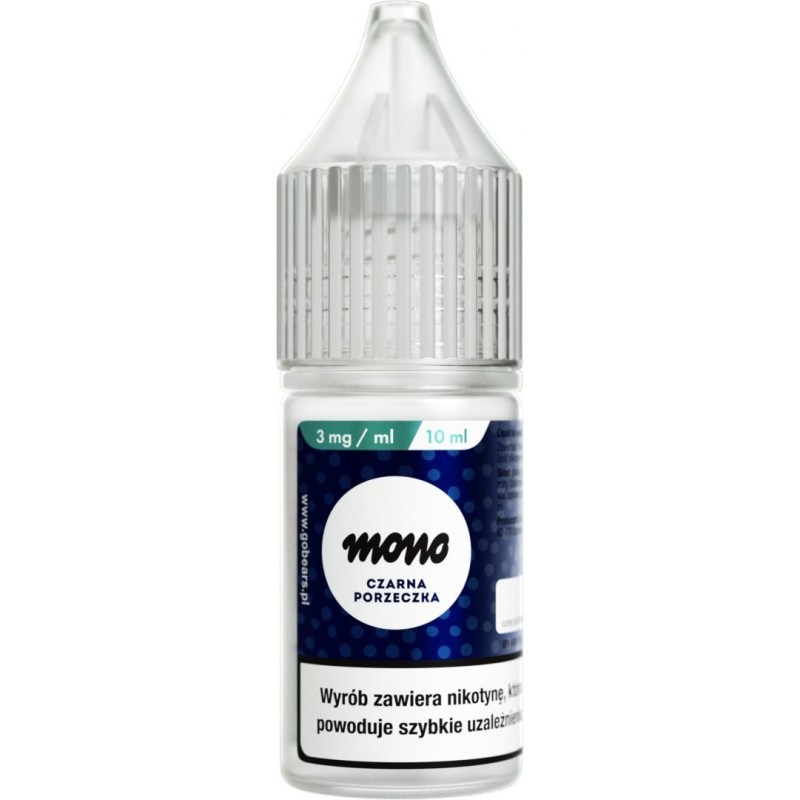 Liquid MONO nicotine - Czarna Porzeczka 3mg | Eliq Vapoteur