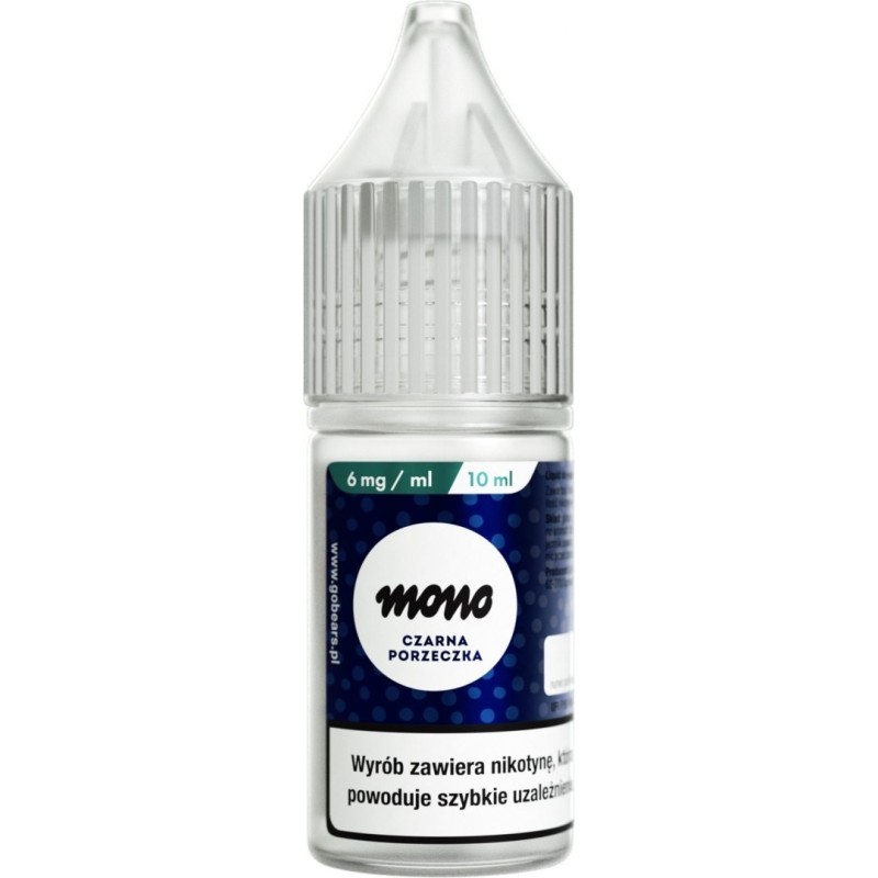 Liquid MONO nicotine - Czarna Porzeczka 6mg | Eliq Vapoteur