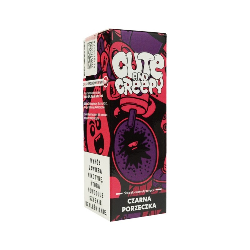 Liquid Cute and Creepy - Czarna Porzeczka 6mg | Eliq Vapoteur